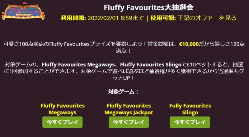 fluffy-favorites大抽選会